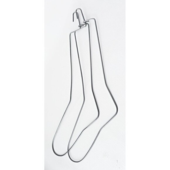 Vintage Metal Sock Stretchers Antique Pair Wall Decor Primitives - Picture 4 of 4